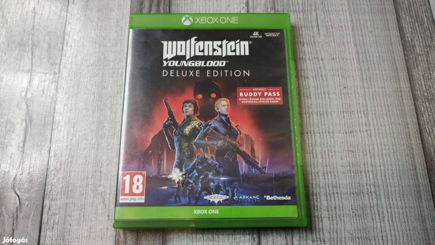 Készleten Xbox One(S/X)-Series X: Wolfenstein Youngblood - Német