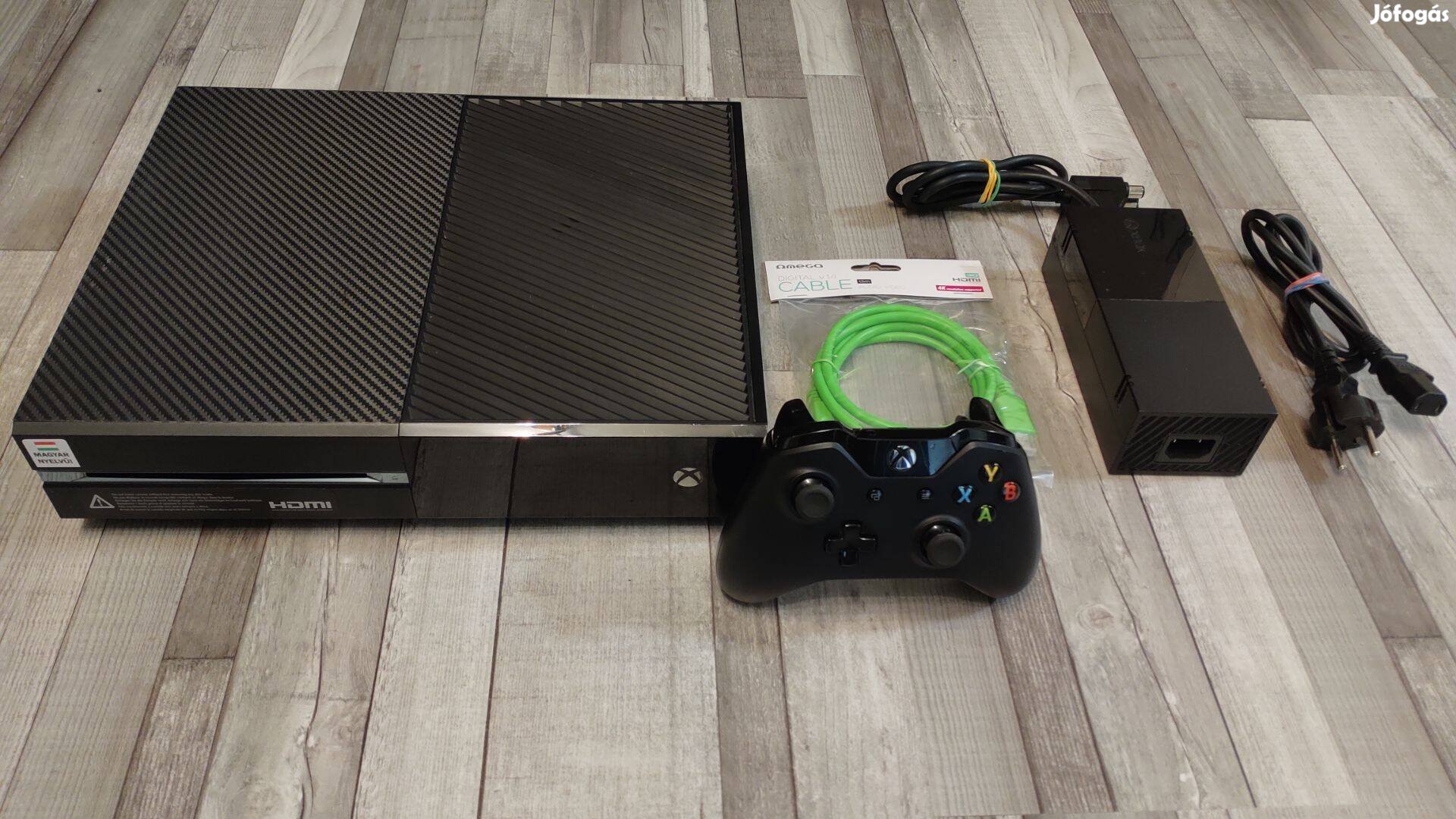 Készleten! Magyar Menüs Xbox One 500Gb Konzol +Ajándék Játék!