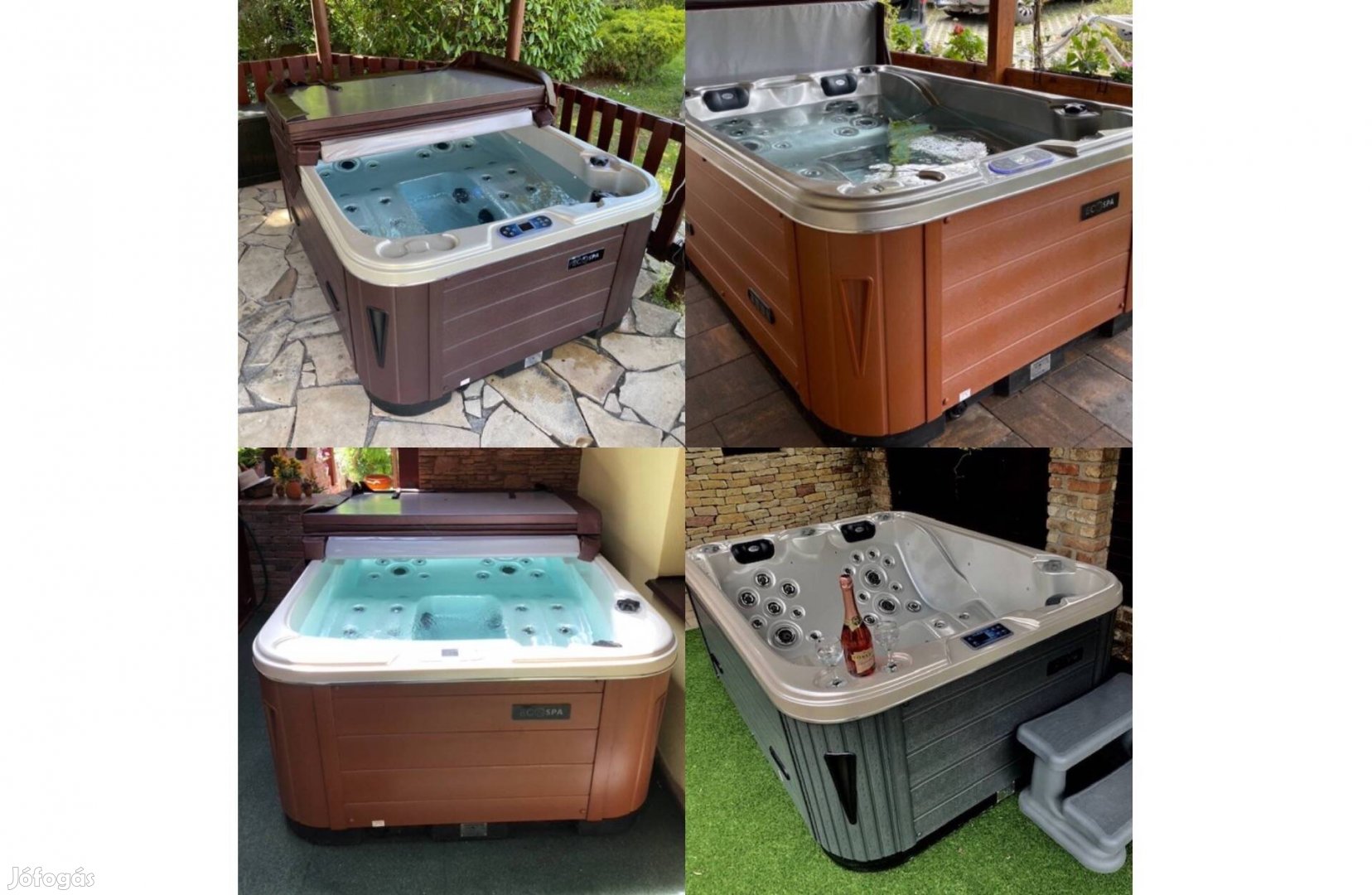 Készleten új Whirlpool Bali 3szem Wifi jakuzzi masszázsmedence jacuzzi