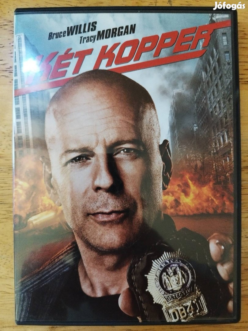 Két Kopper újszerű dvd Bruce Willis 