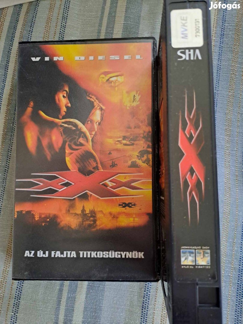 Két Vin Diesel film VHS-en: xXx és Pitch Black