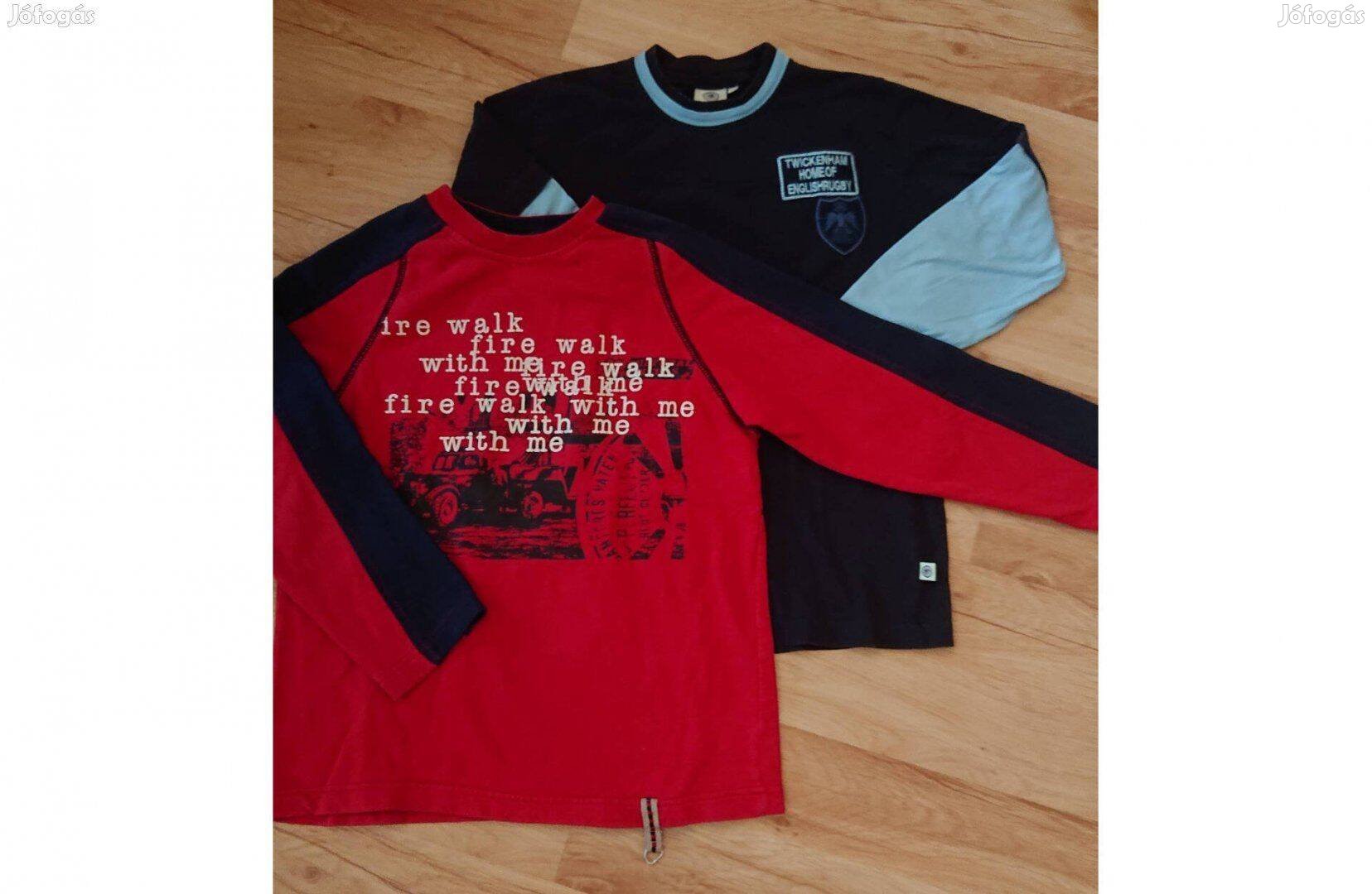 Két darab 152-es méretű pamut pulóver