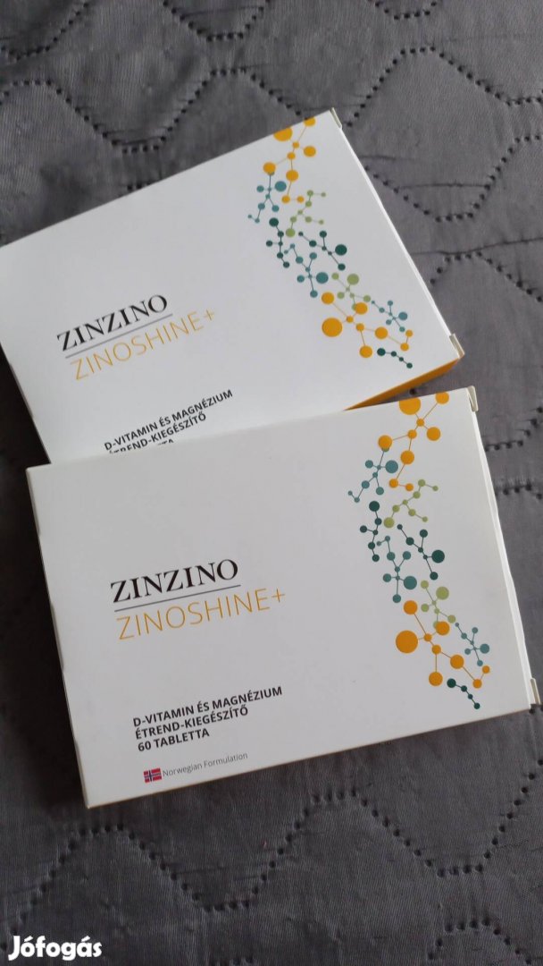 Két doboz Zinzino Zinoshine+ étrendkiegészítő eladó