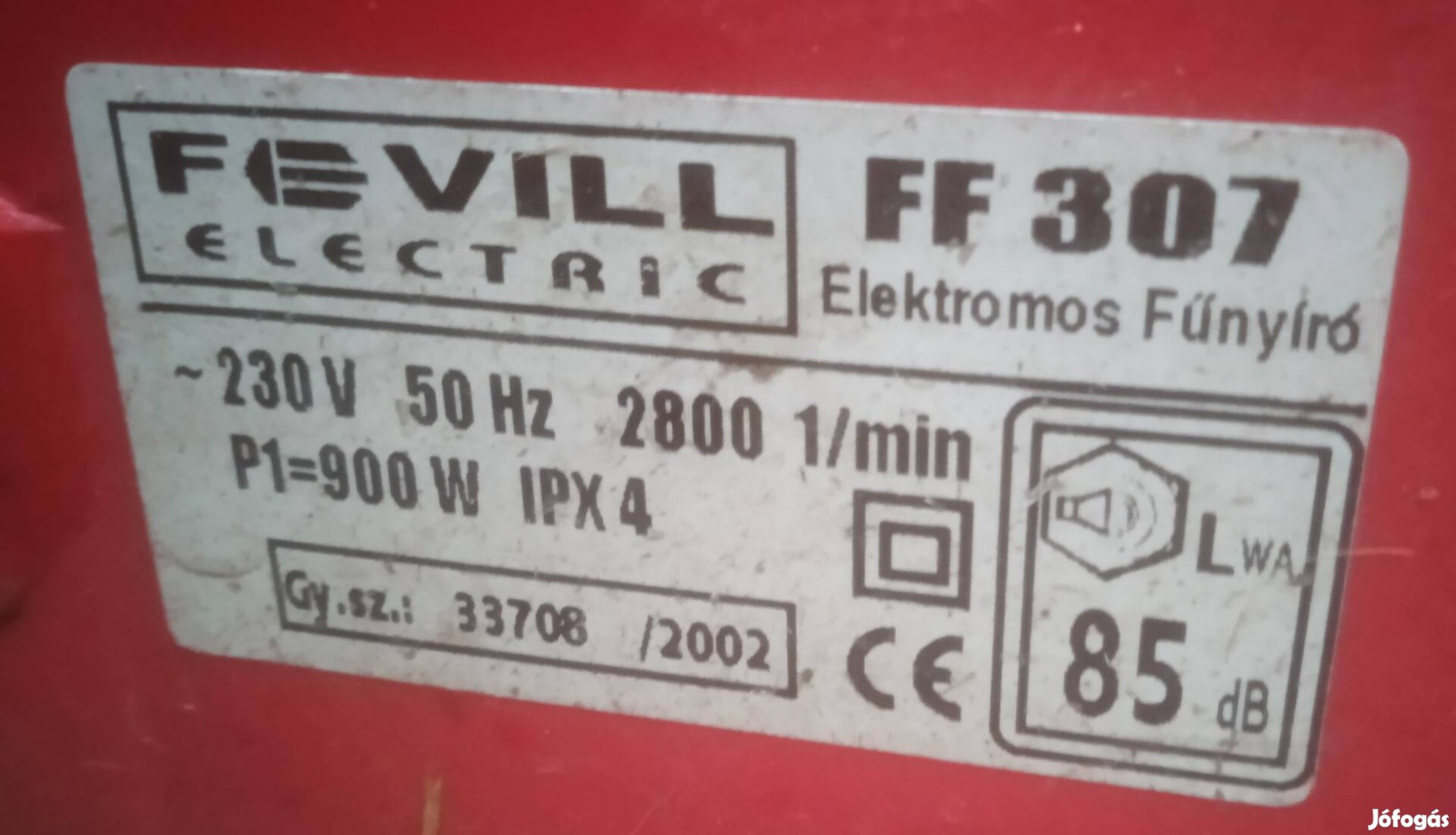 Két elektromos fűnyíró eladó