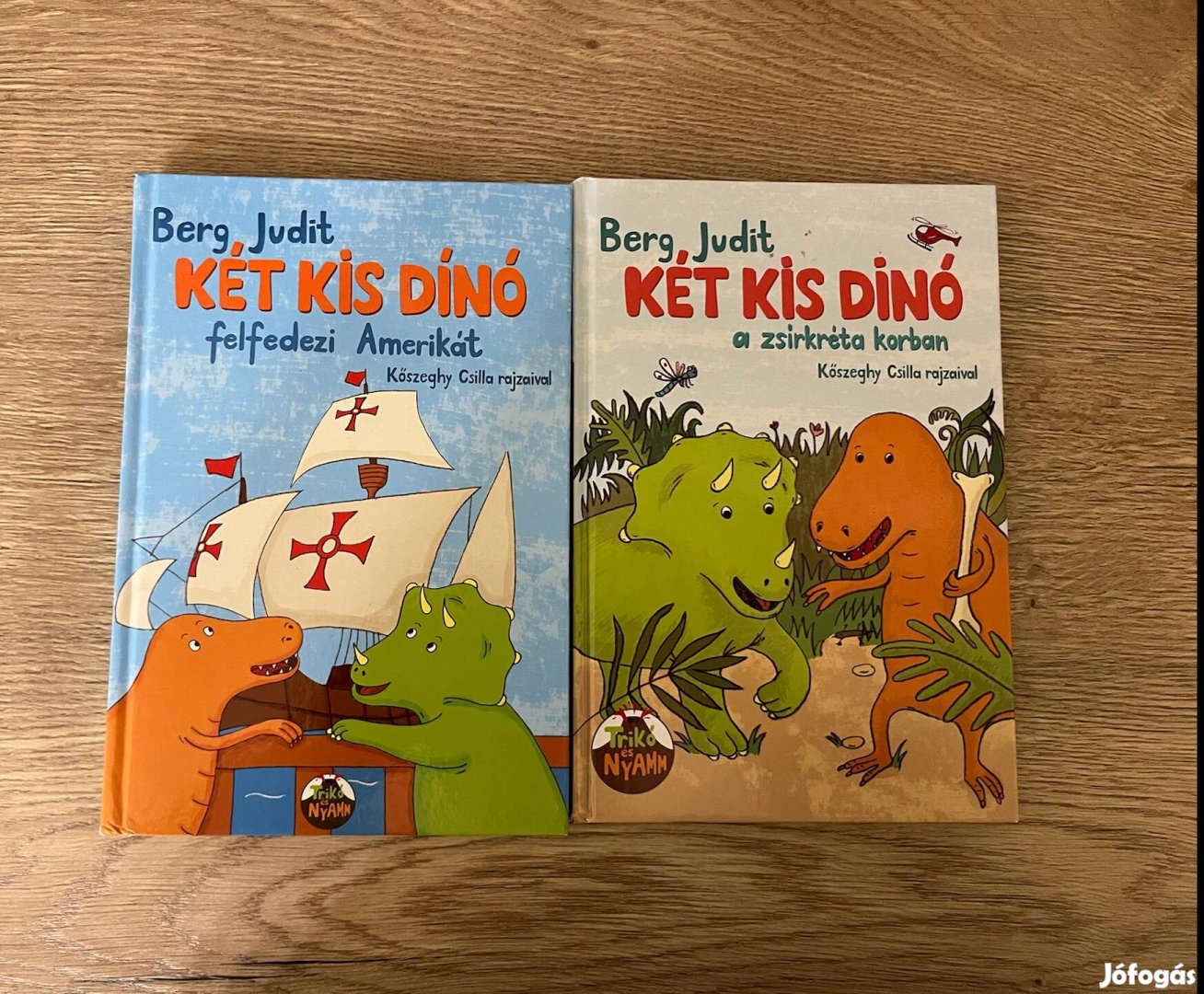 Két kis dinó könyvek
