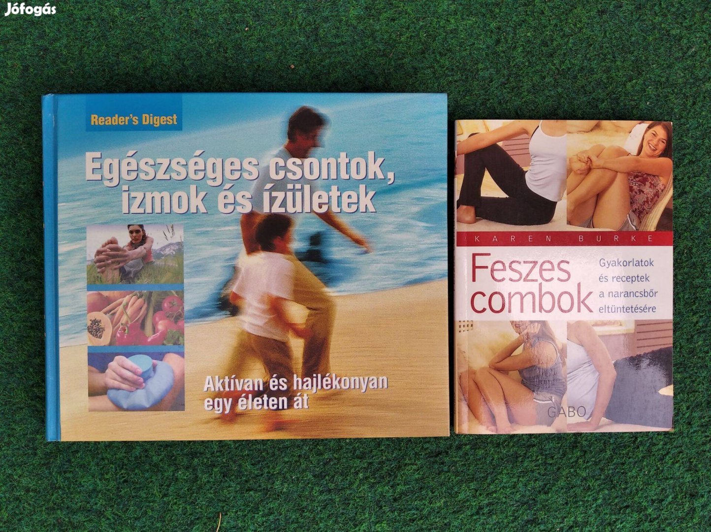 Két könyv az egészségről, mozgásról, helyes étkezésről!