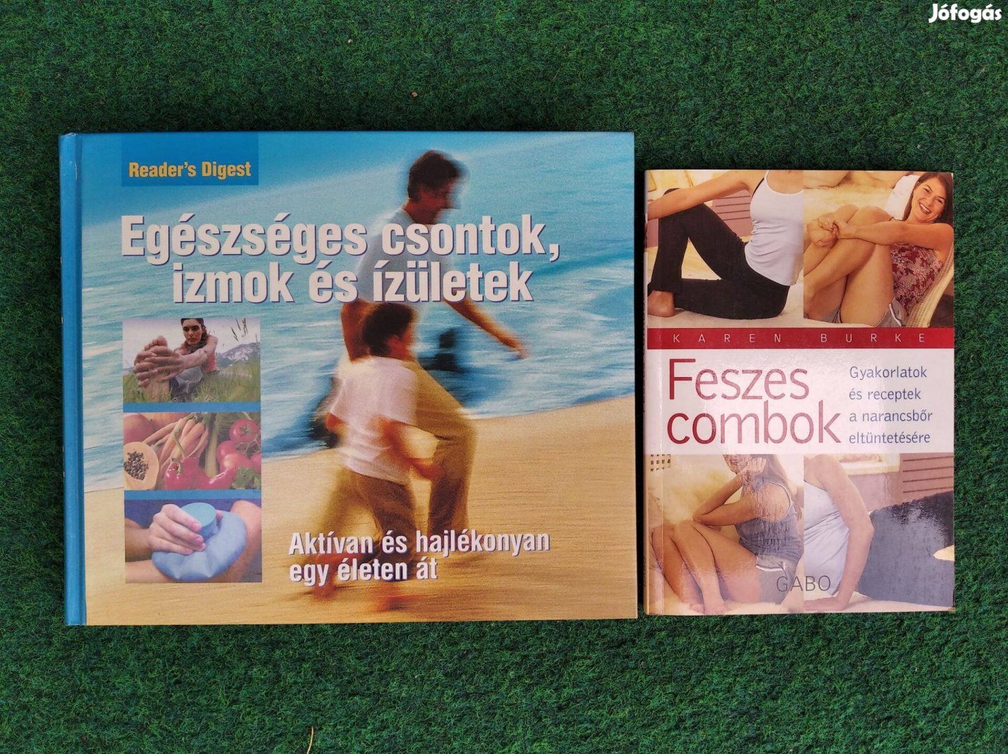 Két könyv az egészségről, mozgásról, helyes étkezésről!