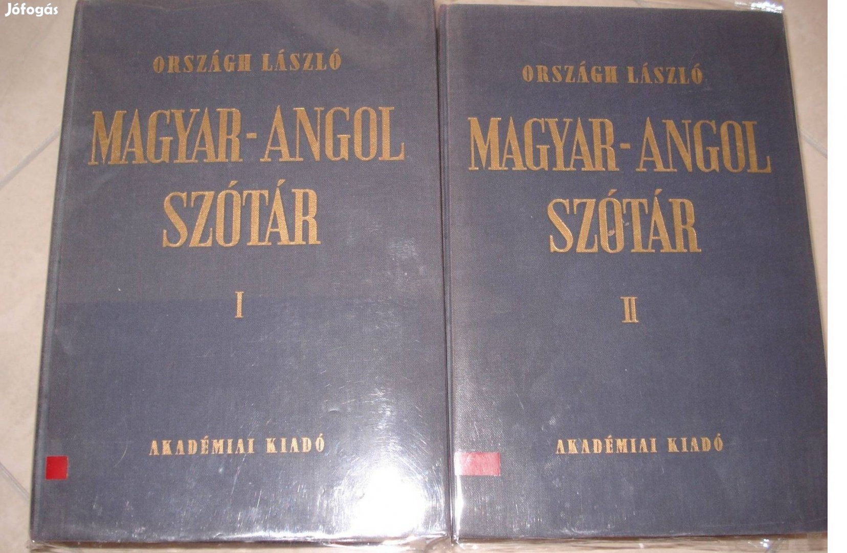 Két kötetes Országh magyar-angol szótár