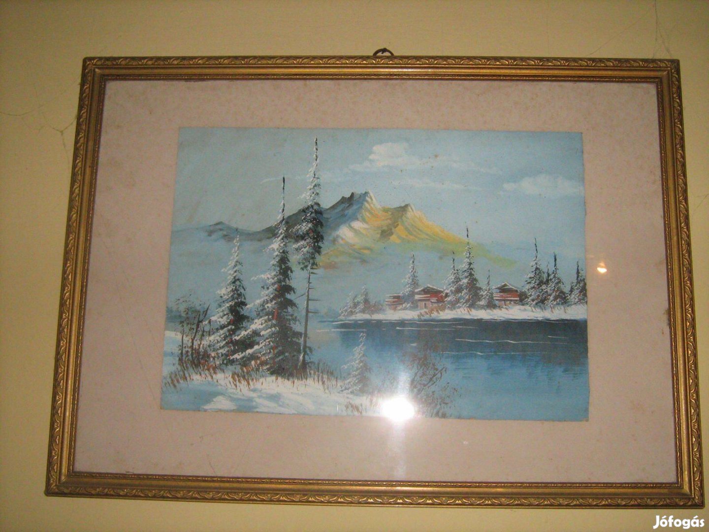 Két különböző grafika Kövesdi János festőművész