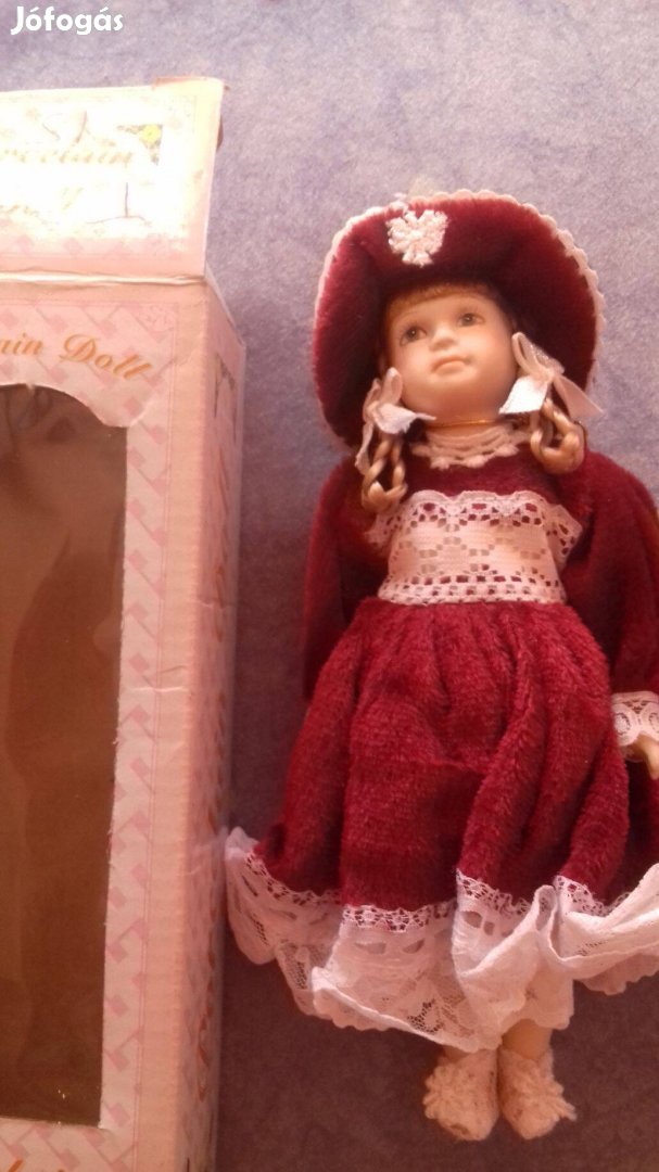 Két különböző régi Olasz porcelán baba 24cm hibátlanok