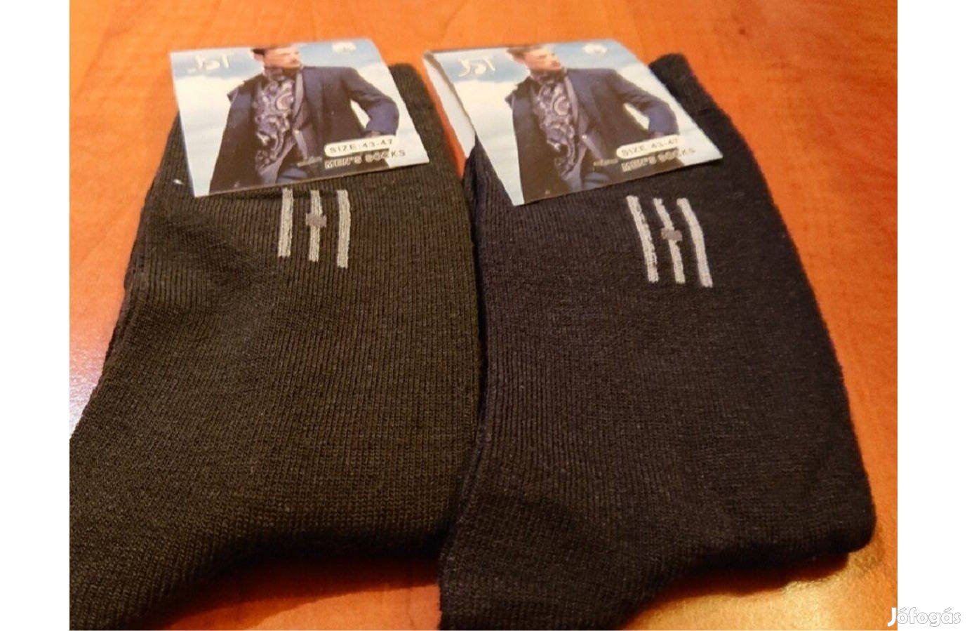 Két pár pamutzokni 100 pamut új! 43-47 méretben