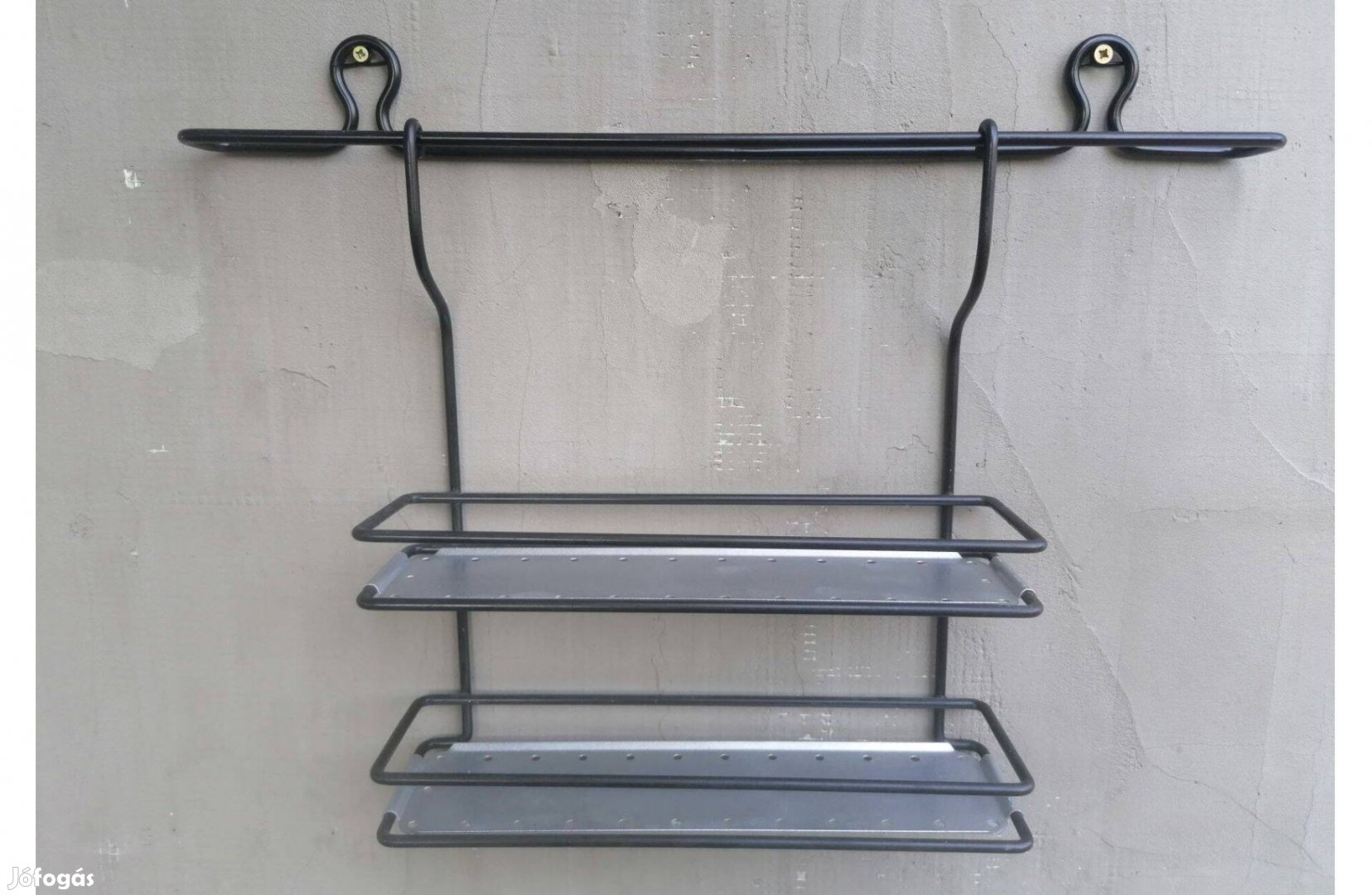 Két polcos fűszertartó polc eladó!