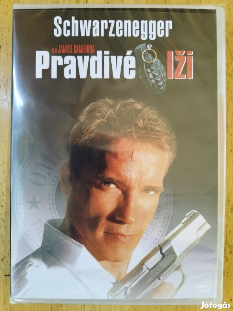 Két tűz között dvd Arnold Schwarzenegger Új 