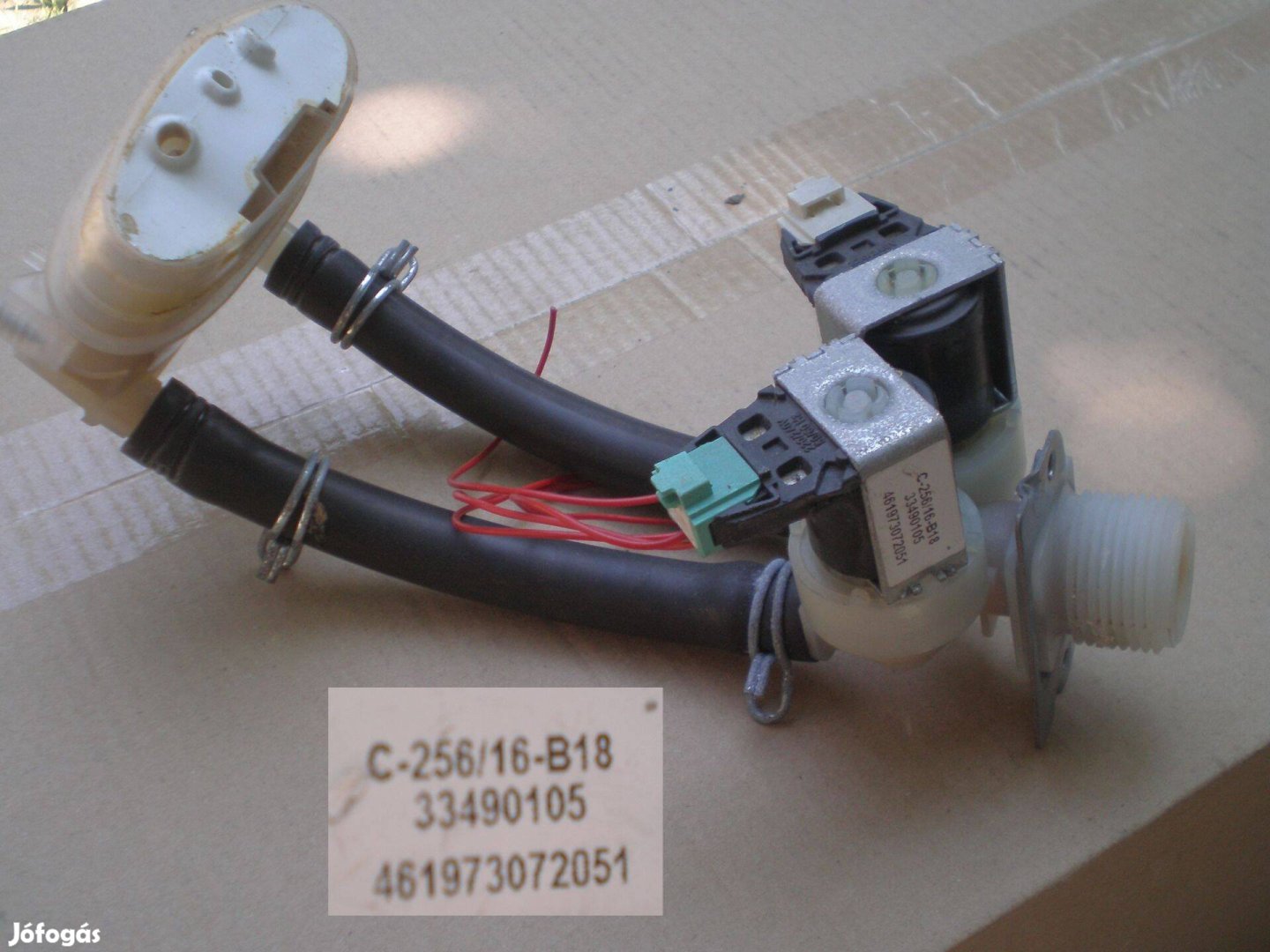 Két utas mágnesszelep, mosógép,461973072051,33490105,C18516-