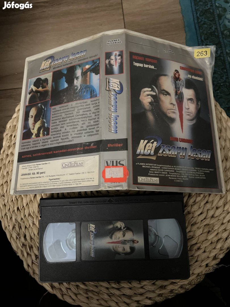 Két zsaru lesen vhs film