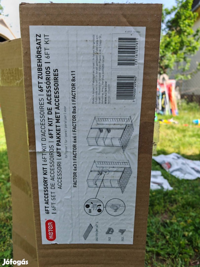 Keter Factor kisházhoz polcszett
