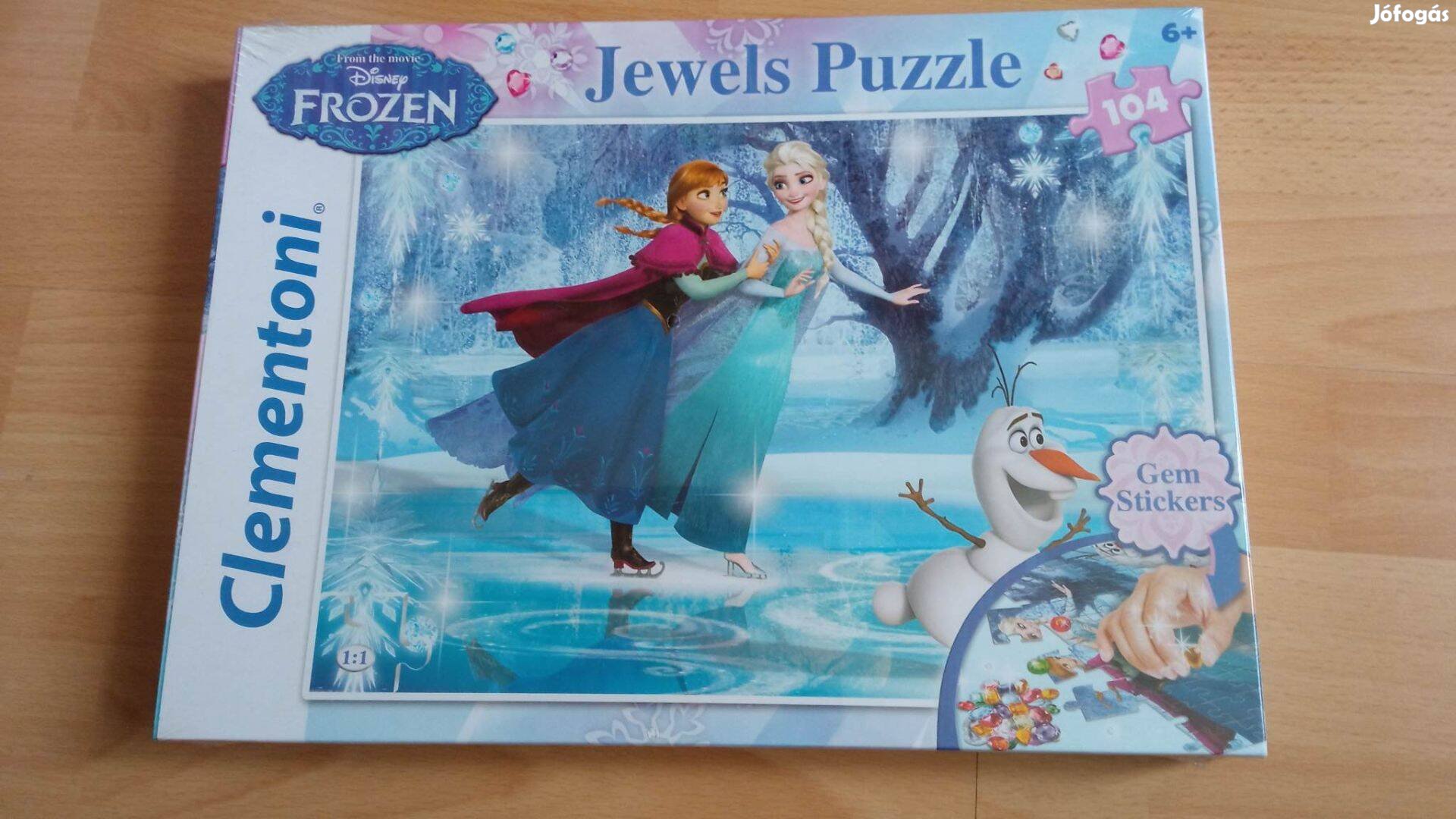 Kétféle frozen jégvarázs új bontatlan puzzle kirakó együtt 2200 Ft