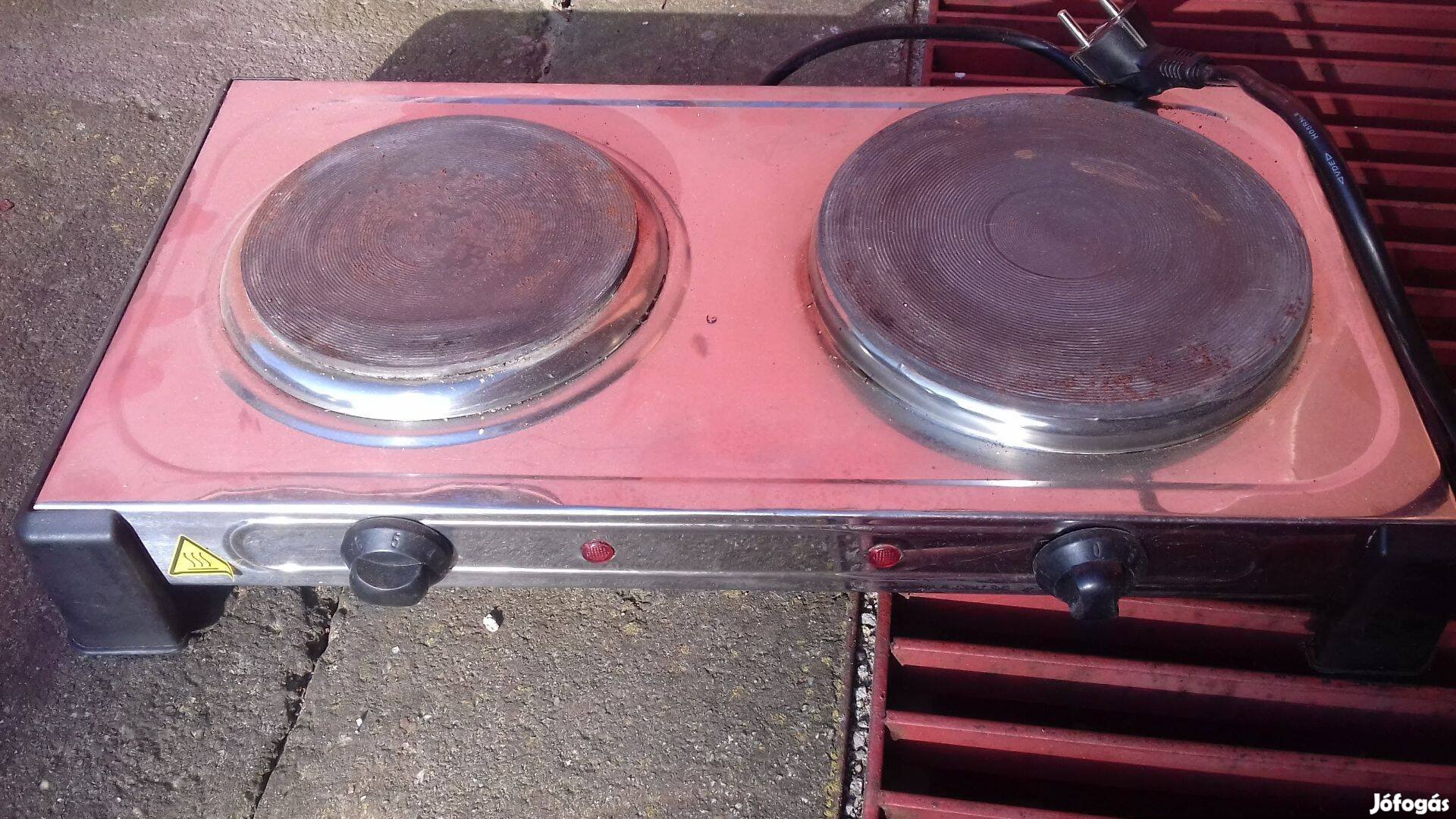 Kétlapos villany rezsó 2500W hibátlan