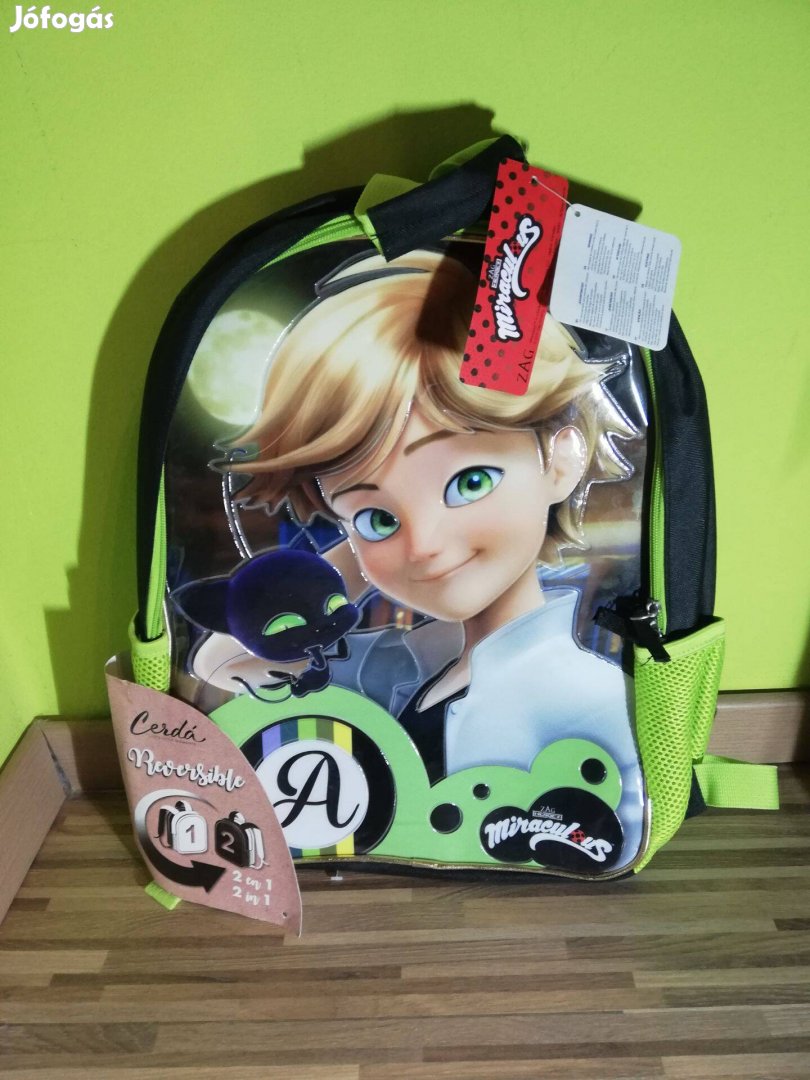 Kétoldalas hátizsák Miraculous