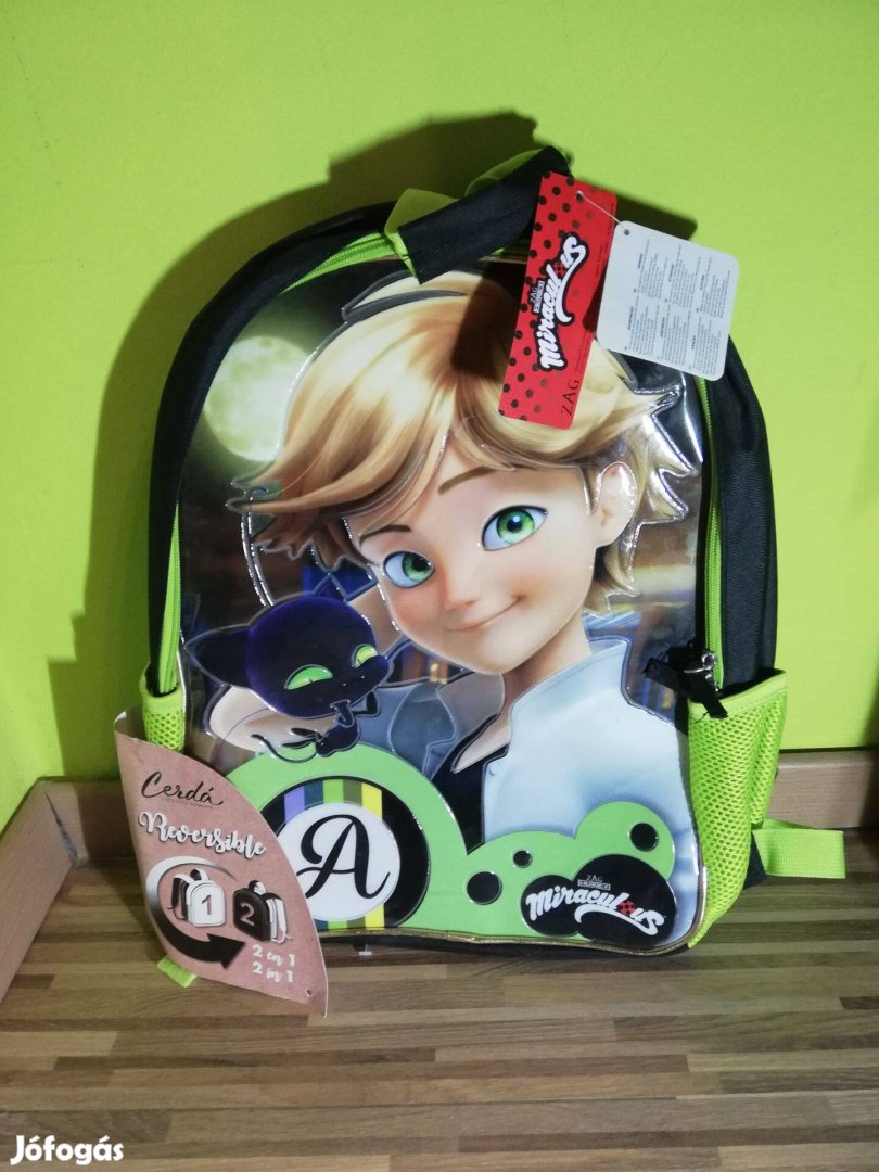 Kétoldalas hátizsák Miraculous