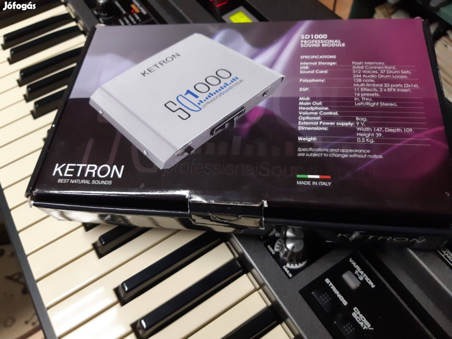 Ketron SD1000 hangmodul, Újszerű