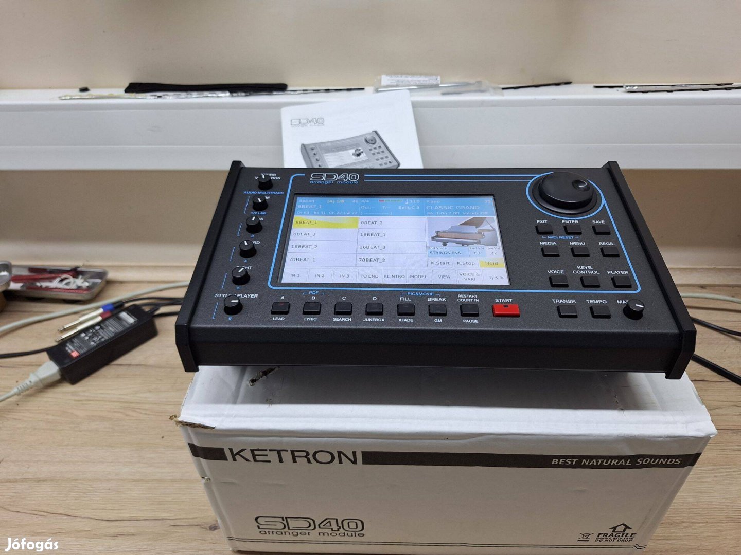 Ketron SD40 V2 Újszerű arranger, player modul Ajamsonic
