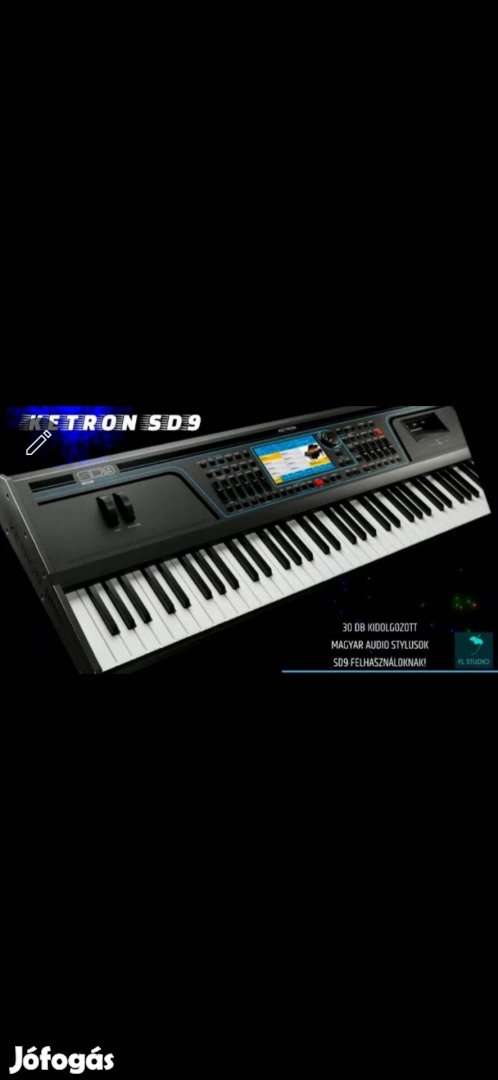 Ketron SD9 Minőségi Audio pack