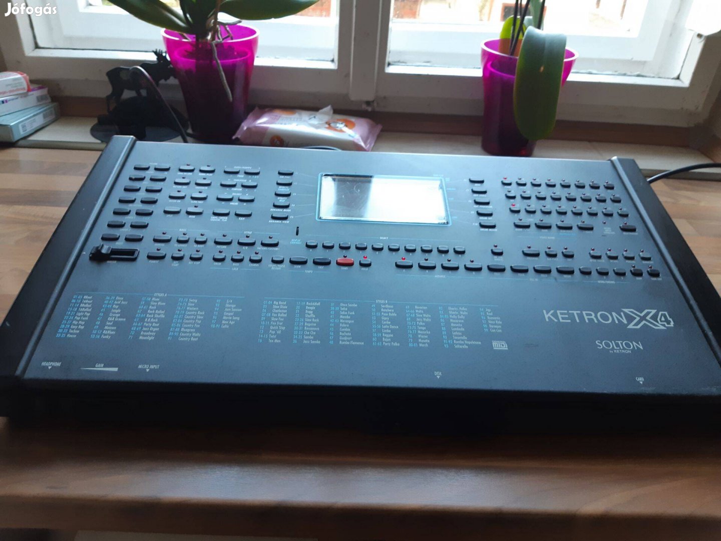 Ketron X4 HD, arranger modul, Stílus És Song Player