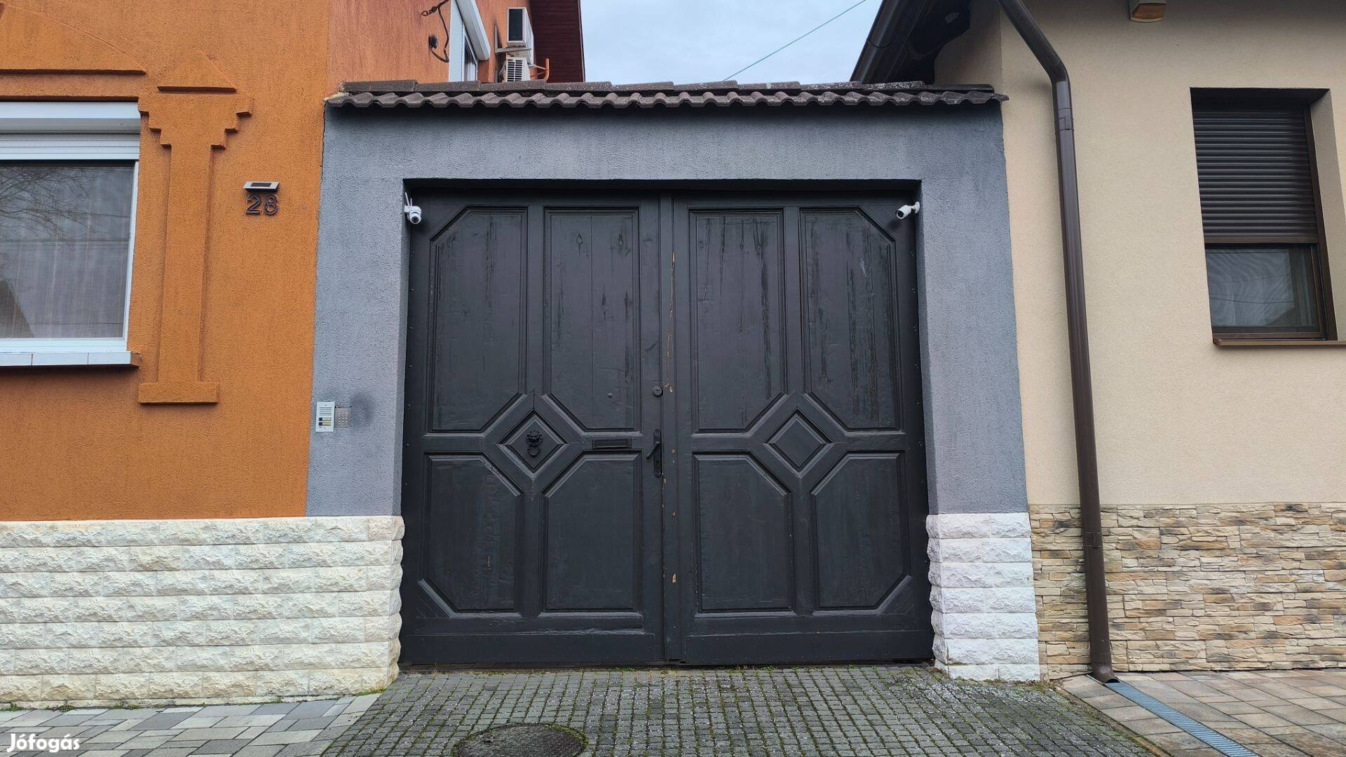 Kétszárnyú kapu eladó Sz 309cm, M 280cm