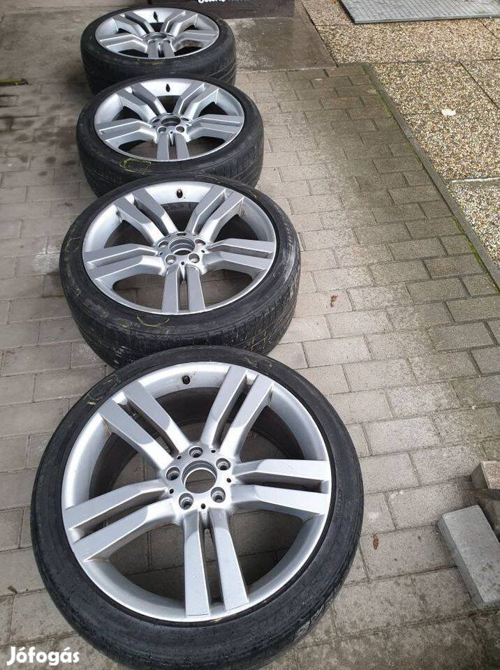 Kétszéles, 20"-os Mercedes-Benz gyári alufelni szett, jó áron!