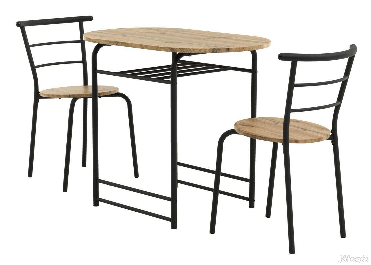 Kétszemélyes asztal, két székkel, Jysk