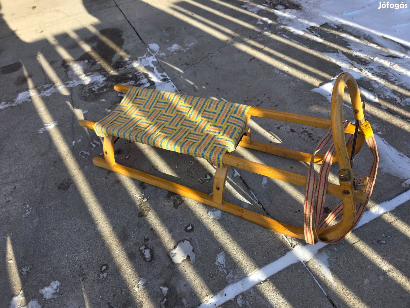 Kétszemélyes szánkó eladó