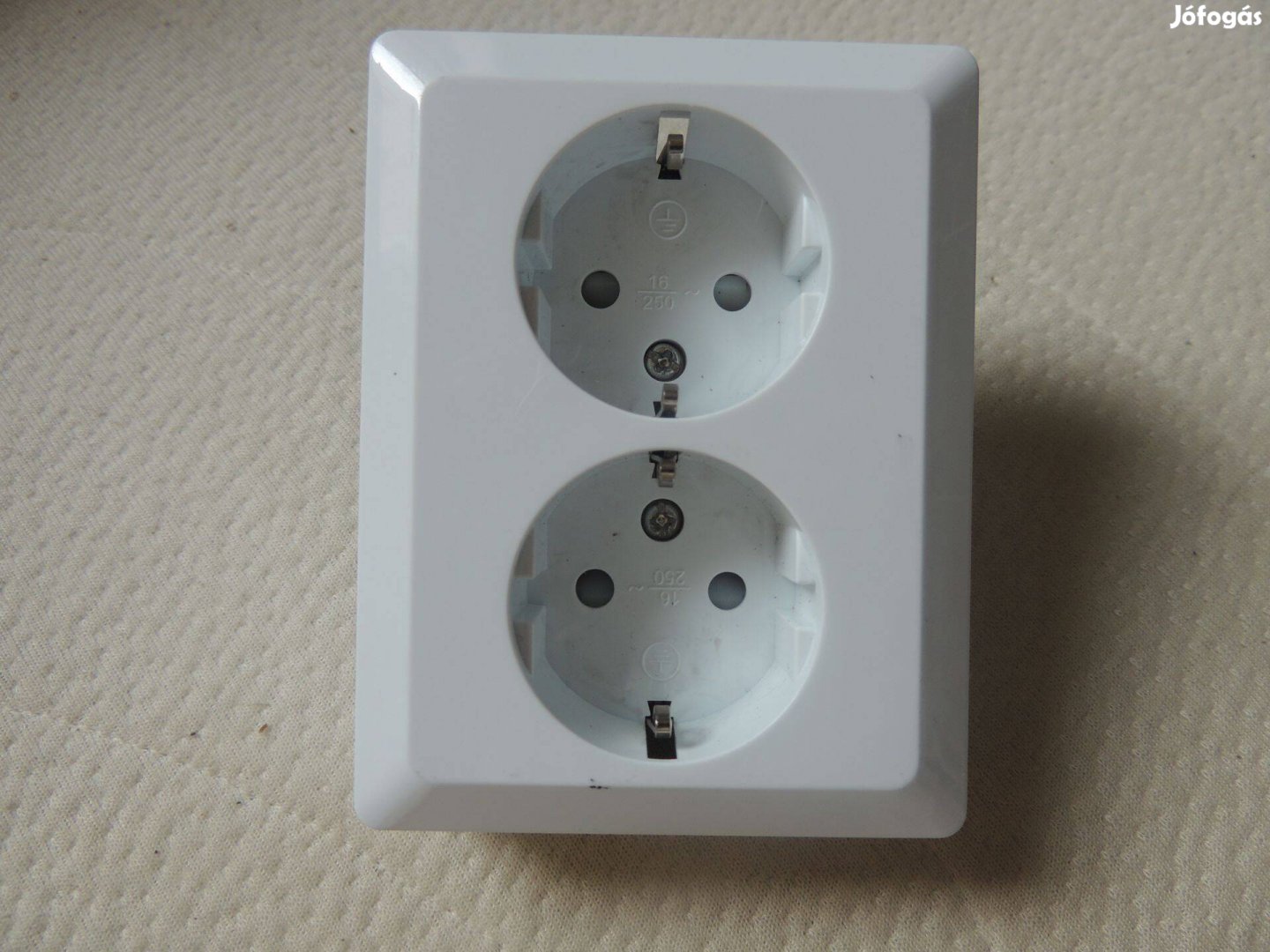 Kettes Dupla Dugaljzat Konnektor Új