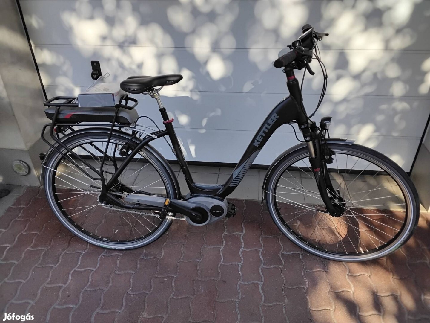 Kettler 28-as Bosch 1148 km újszerű elektromos kerékpár e bike.