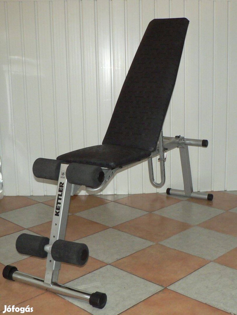 Kettler típusú alig használt dönthető multifunkciós fekpad