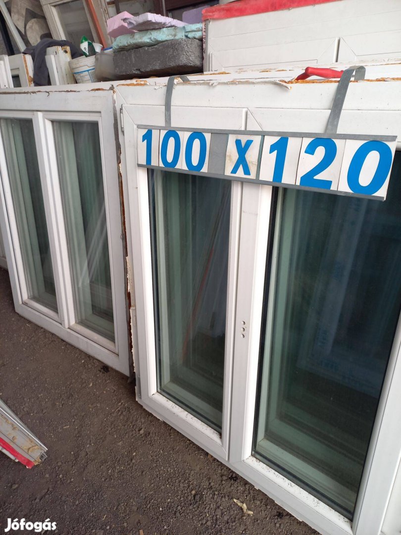 Kettőszárnyas 100 -as ablakok
