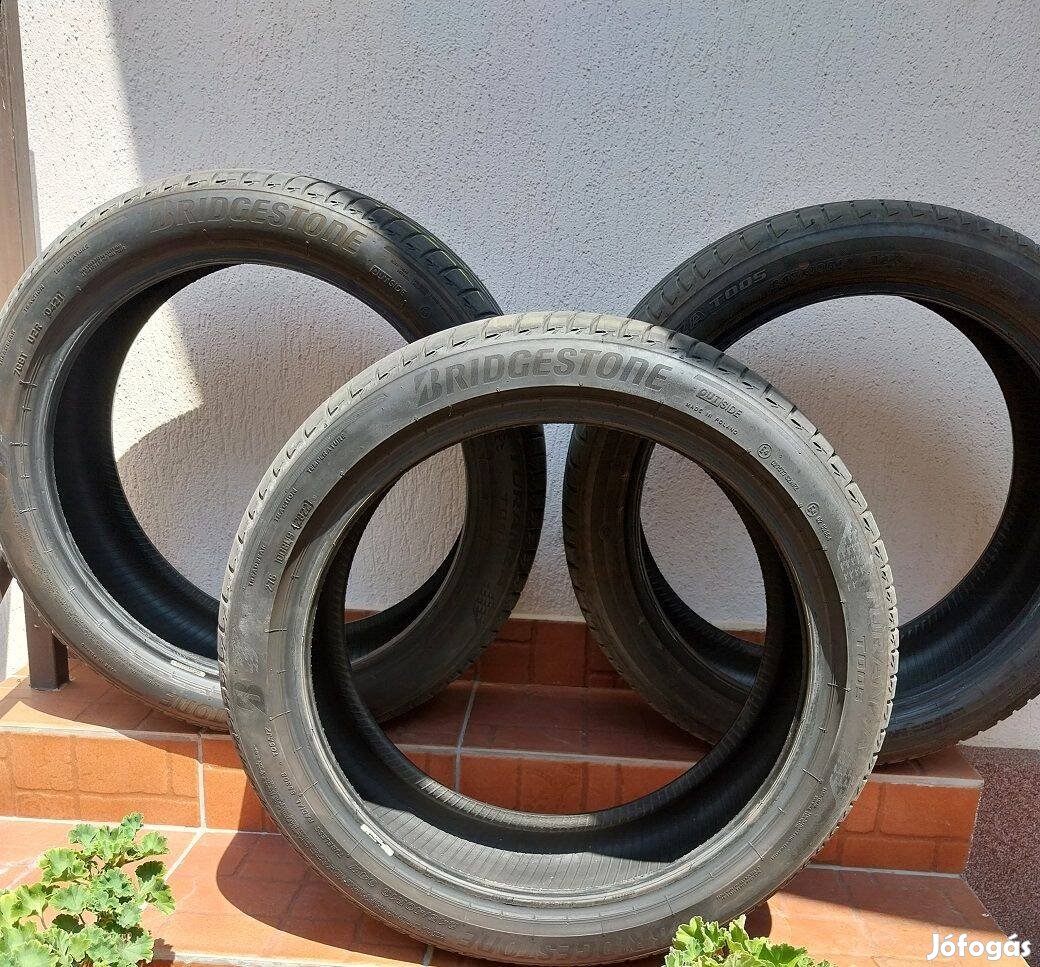 Keveset futott Bridgestone Turanza nyári gumik