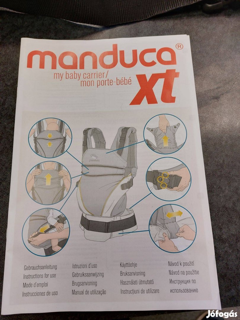 Keveset használt Manduca XT Babahordozó 20 kg-ig