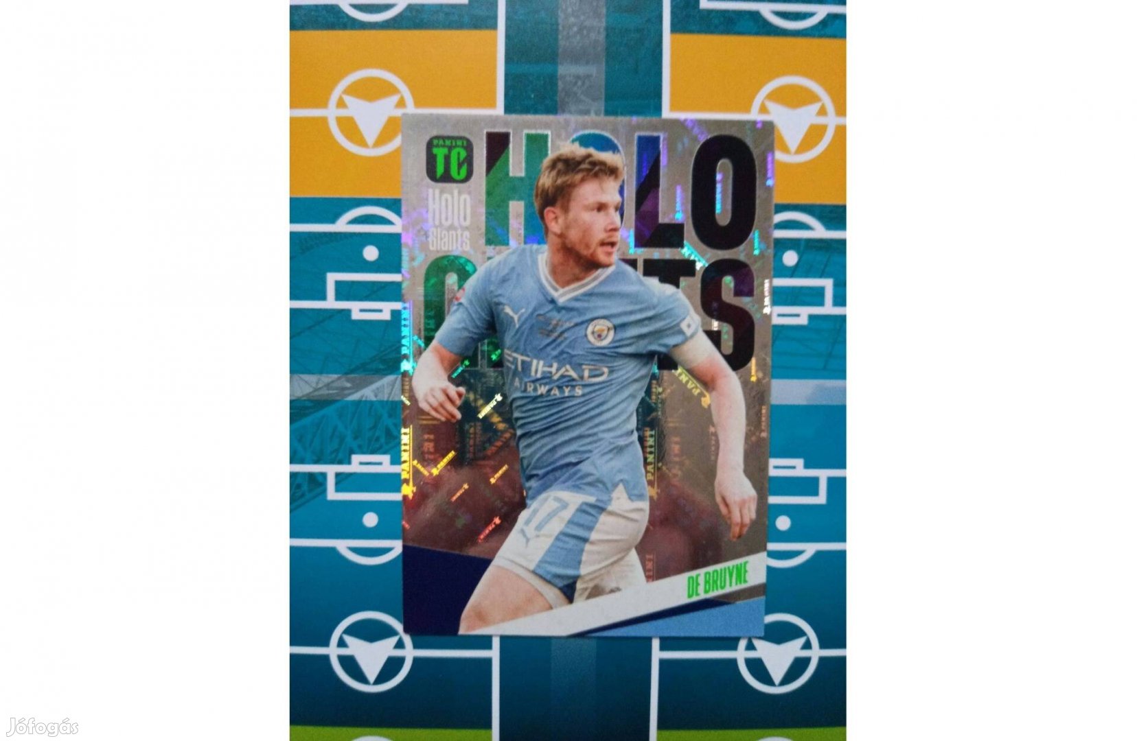 Kevin De Bruyne Holo Giant Panini Top Class 2024 kártya