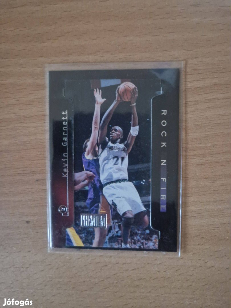 Kevin Garnett Skybox Premium 1997-98 Rock n Fire7of10RF