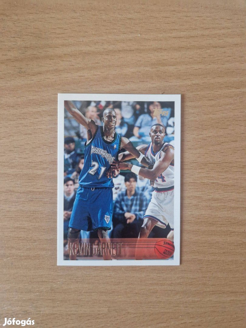 Kevin Garnett Topps 1996-97 131 kosaras kártya