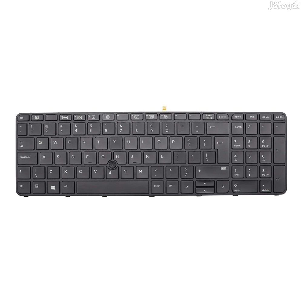Keyboard HP 650 G2/G3backlit, trackpoint, big enter, P/N 841145-FL1