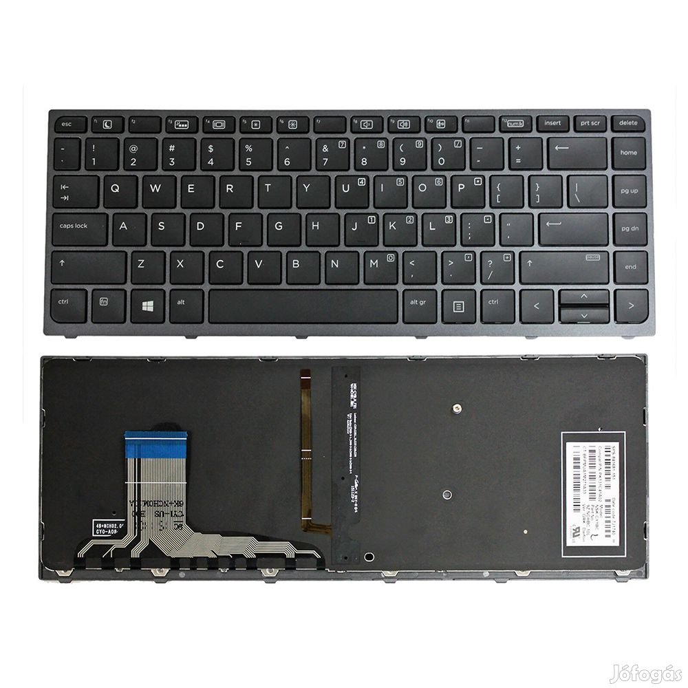 Keyboard HP Zbook Studio G3/G4backlit, small enter, P/N 841681-001