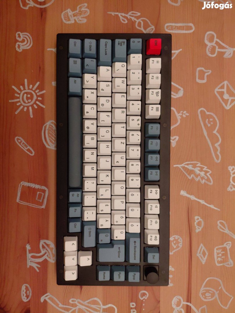 Keychron v1 knob version magyar nyelvű