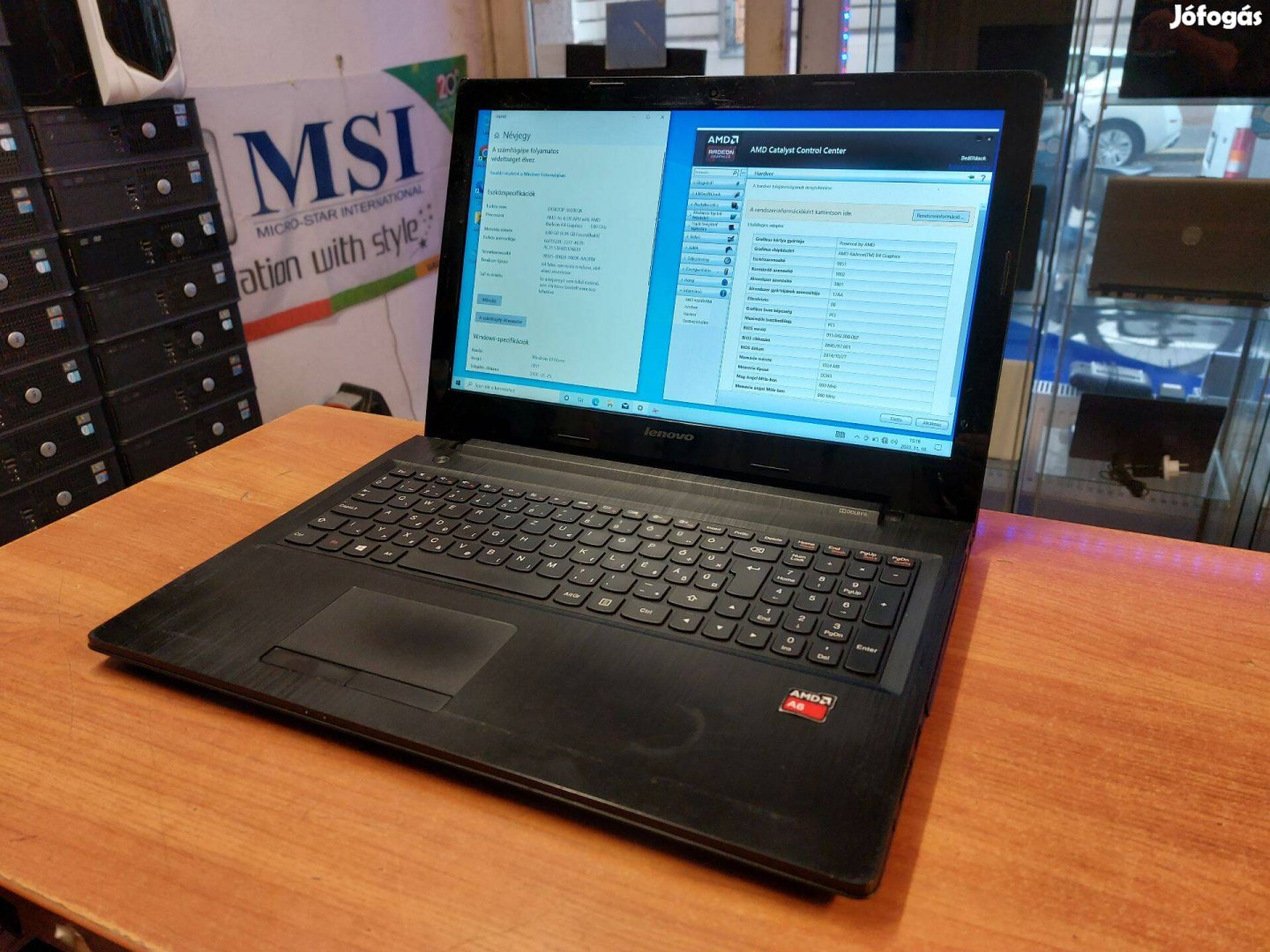Kezdő gamer Lenovo notebook fillérekért!!! Akcióó!