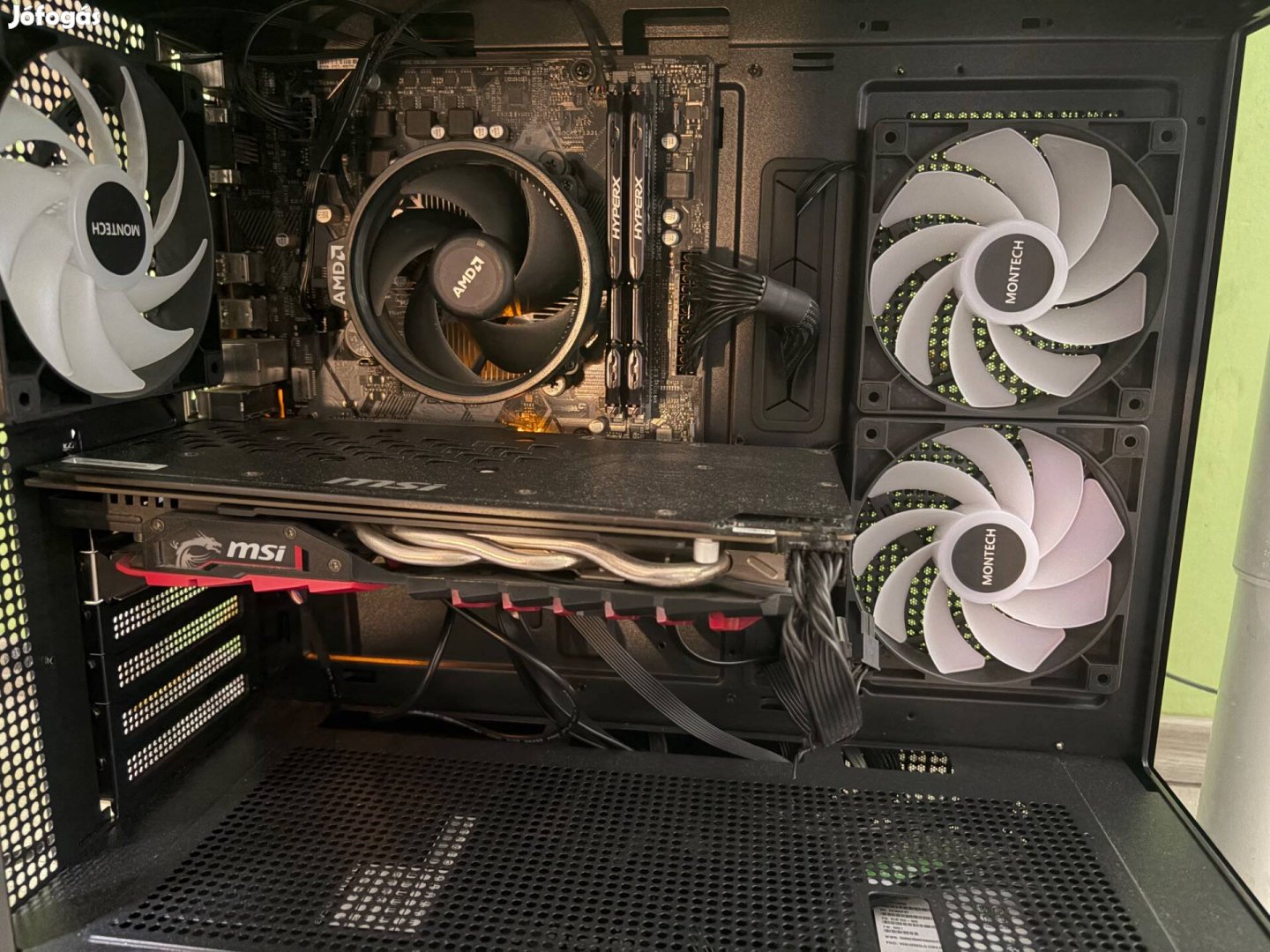 Kezdő gamer pc ryzen5 3600 gtx 1060 16 gb ram 3Tb