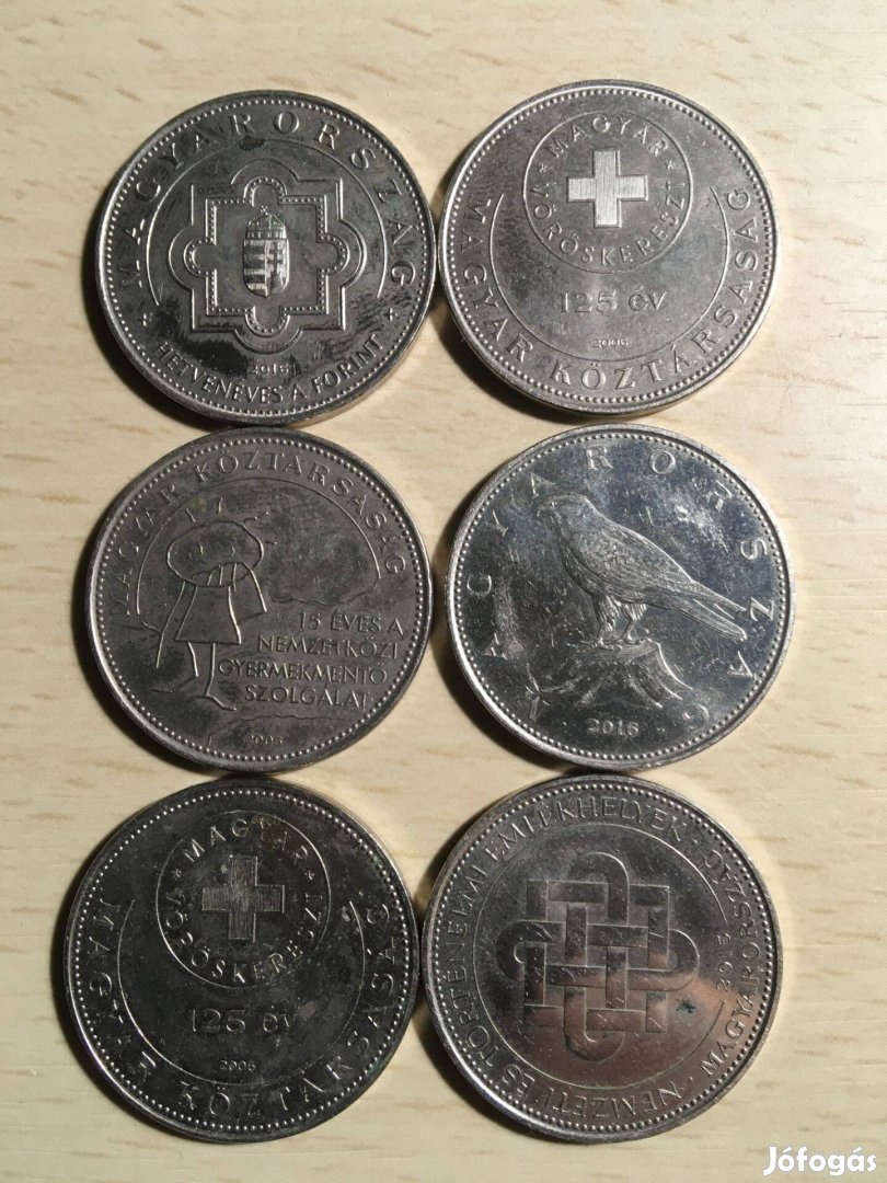 Kezdő gyűjteménybe 50 forintos érmék egyben eladóak