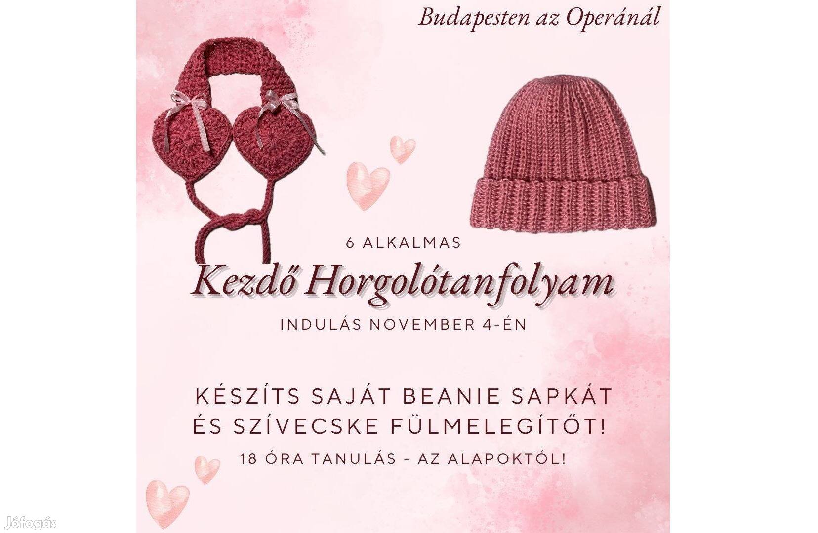 Kezdő horgolótanfolyam