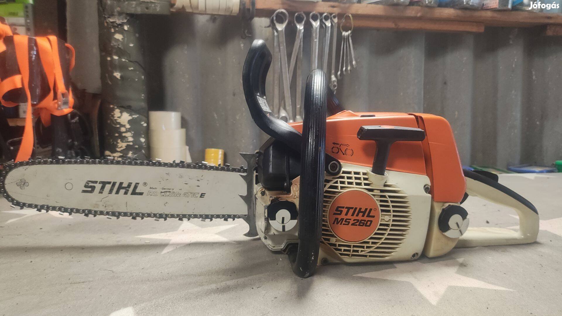 Kézfűtéses Stihl Ms 260 Sthil láncfűrész újszerű lappal + lánccal