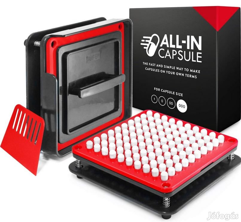 Kézi Kapszulatöltő 100db-os 000-es méret 5174